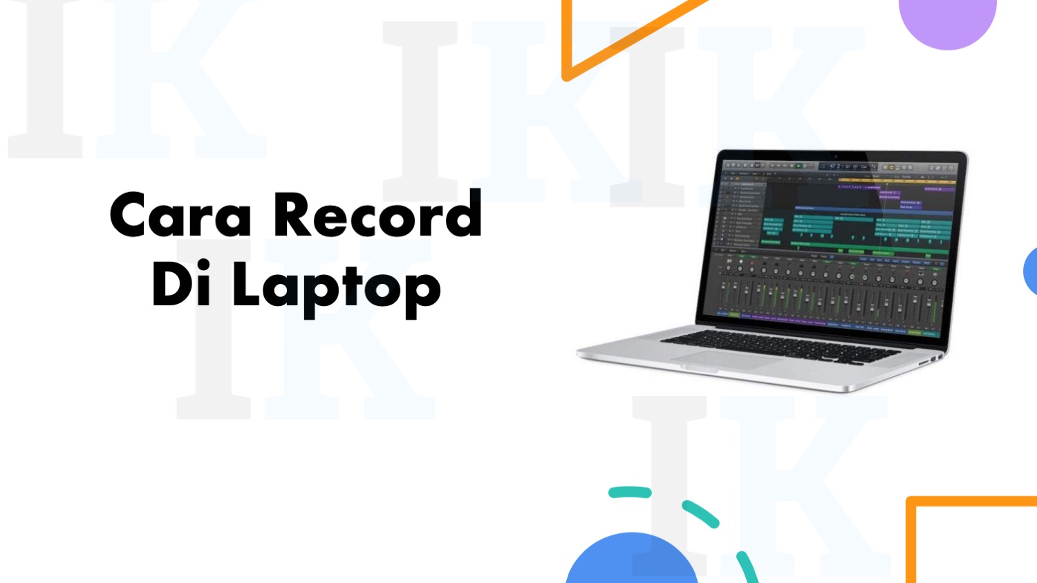 Cara Record Di Laptop